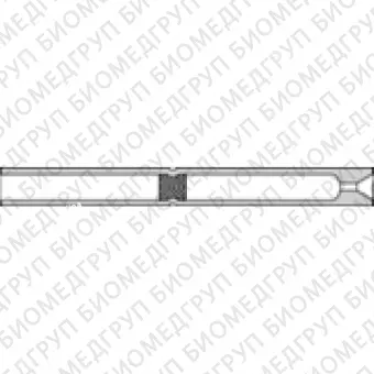 Вкладыш Agilent для Varian/Bruker, Ultra Inert, внутренний диаметр 3,4 мм, с фриттой, одинарный конус, 5 шт/уп