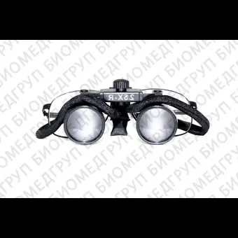 iZoom Flipup Loupes Metal Frame  стоматологические бинокулярные лупы системы Flipup на металлической оправе, увеличение 2.5х