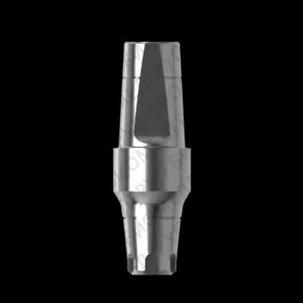 Абатмент титановый прямой, совместим с MIS C1  3,75/4,20 4 мм, с винтом