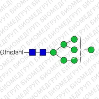 Nгликан AdvanceBio InstantQ Man7/M7 олигоманноза 7 ранее ProZyme. Nгликан, помеченный InstantQ, для использования в качестве качественного стандарта с системой анализа гликанов GlyQ