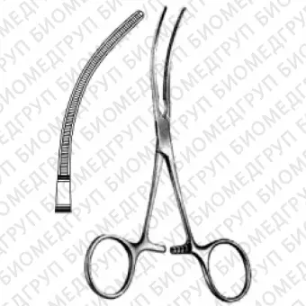 Зажим для хирургии DeBakey Bulldog Atraumatic Forceps