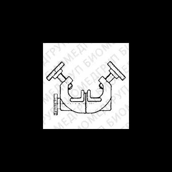 Узел крепежный, d 15, угол 0360, резьба 8, шарнирного типа, алюминий, Girofix, Bochem, 5651