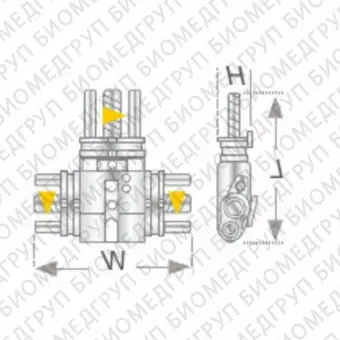 Винт Vector 720, винт Бертони 3х мерный SD