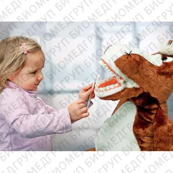 PutziPetz Teddy Bear  мягкая набивная игрушка с челюстьютиподонтом