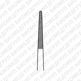 BD216R пинцет анатомический по Semken, длина 150 мм