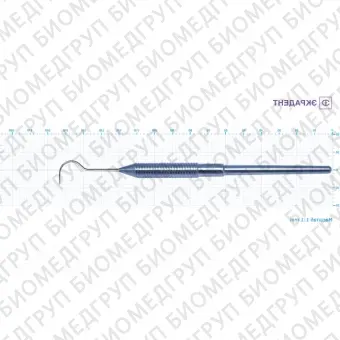 0108  зонд стоматологический серповидный большой