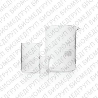 Стакан 1000 мл, стеклянный, с носиком, с градуировкой, 160х105 мм, 10 шт./уп., Duran DWK, 211315406