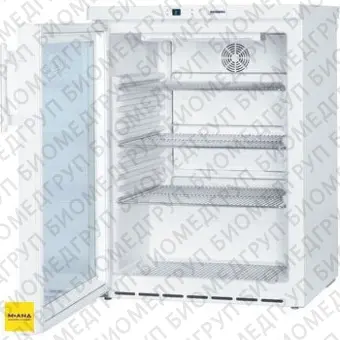 Холодильник, 141 л, 115 C,  дверь со стеклом, белый, FKUv 1613, Liebherr, FKUv 161324 001