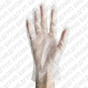 Перчатки термопластэластомерные ТПЭ, размер L, белые, 50 пар