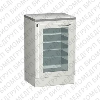 СЕ 1102М  шкаф с выдвижными полками и облучателем бактерицидным для хранения стерильного инструмента