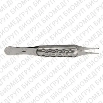 DX050R  пинцет стоматологический, серия Ergoplant, зубчики 1х2, длина 120 мм