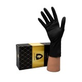 Safe&Care, Перчатки нитриловые, черные, XN 358, 50 пар
