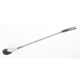 Ложка-шпатель аналитический тип, длина 235 мм, ложка 25×18, диаметр ручки 4 мм, нержавеющая сталь, Bochem, 3216