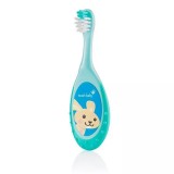 Brush-Baby FlossBrush зубная щетка, 0-3 года, бирюзовая