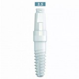 whiteSKY zirconium - цирконевый имплантат стоматологический (однокомпонентный), SKY3514C, 3.5 мм, L 14 мм