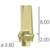 Абатмент прямой, переустанавливаемый, (анат. шейка) Sweden&Martina (3.8 мм х 11.5 мм шейка 2 A-MDR-380-2)